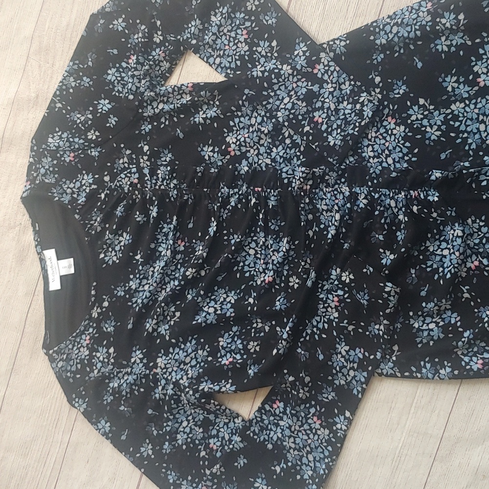 MOTHERHOOD FLORAL LONG SLEEVE DRESS - Picture 2 of 7